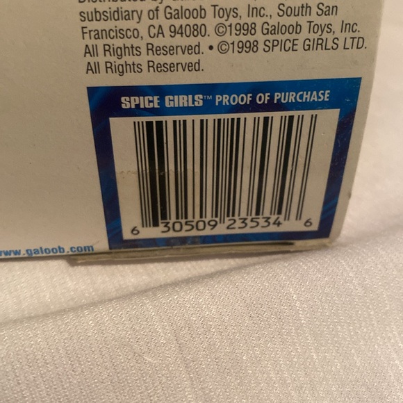 Galoob On Tour Spice Girls Mel B. Scary Doll Zebra Outfit Open Damaged Box - Picture 9 of 9